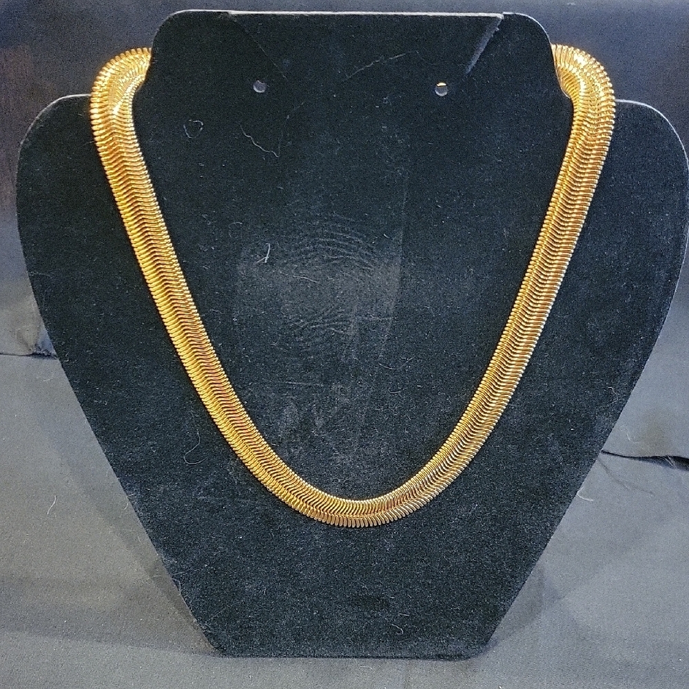 Monet  Gold tone Necklace